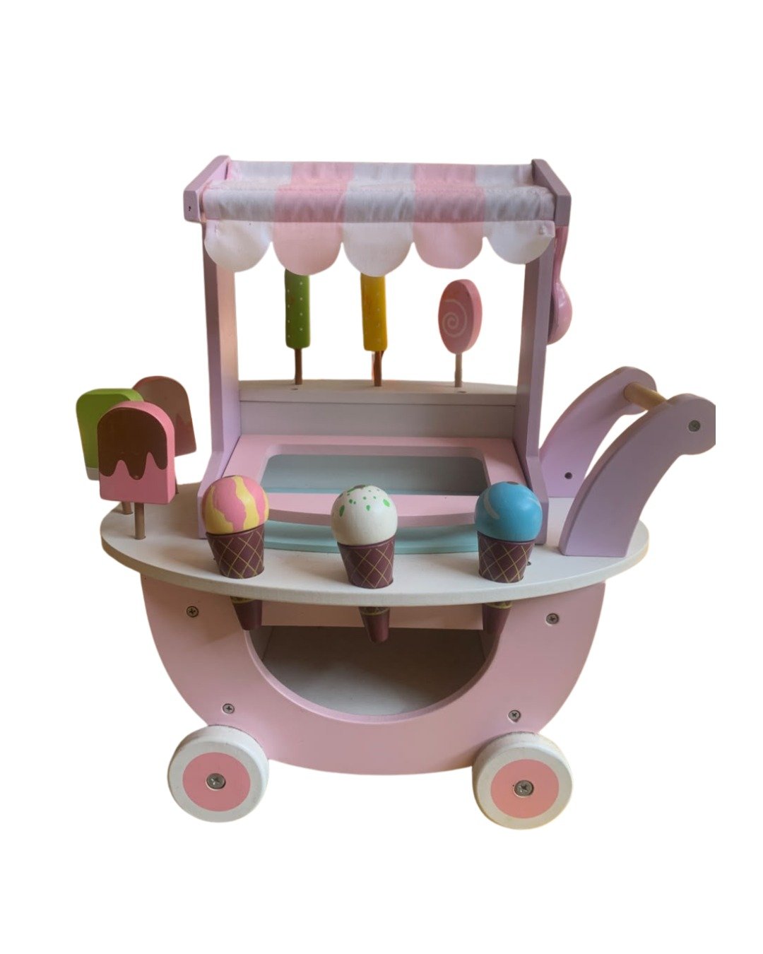 WOODEN - BOOTH ICE CREAM PRETEND PLAY