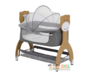 PLIKO - VANCOUVER ROCKING BABY BED GREY 2 (SBY)
