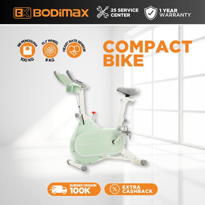 BODIMAX - SEPEDA STATIS GREEN