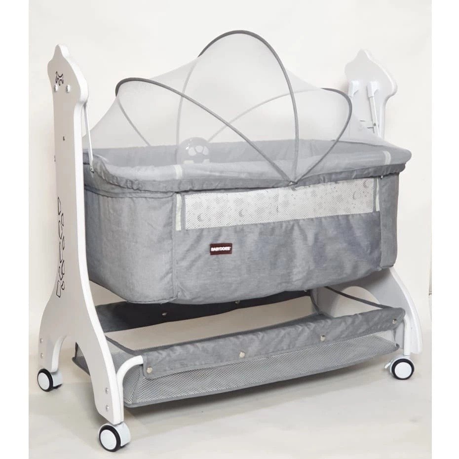 BABYDOES - SIDE BED 3IN1 JIRAFF