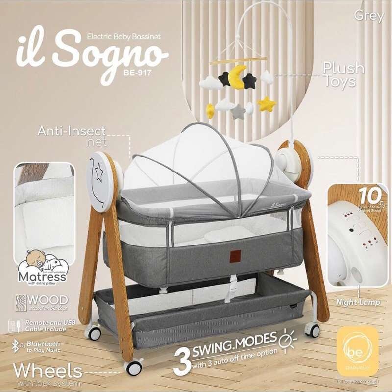 BABYELLE SOGNO - SOFT GREY 1
