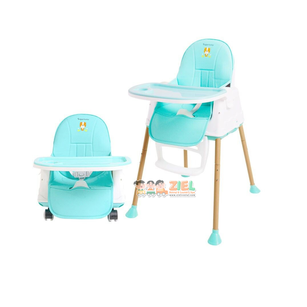 SUGAR BABY - HIGH CHAIR 2IN1 - TOSCA