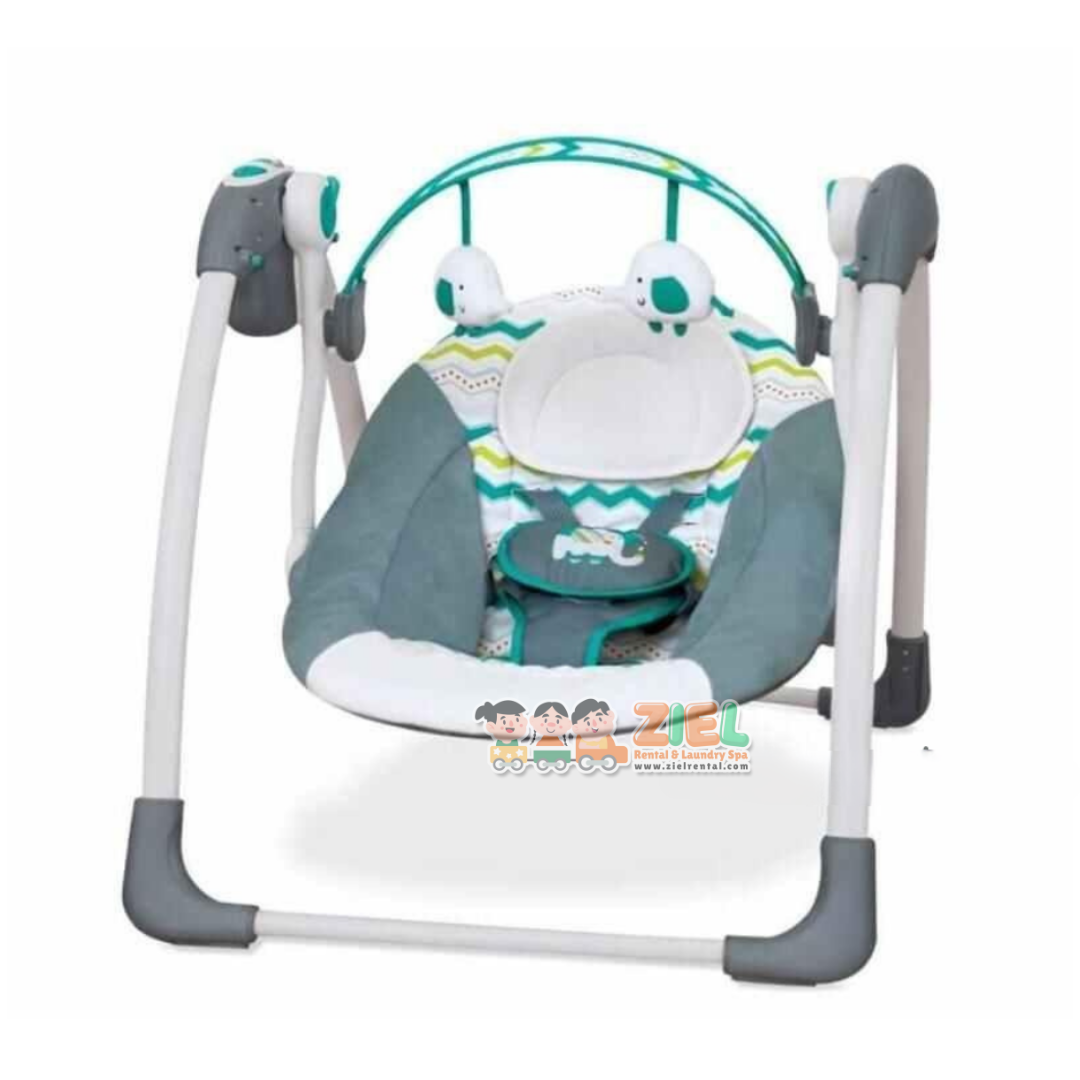 COCOLATTE - DELUXE PORTABLE SWING GREEN